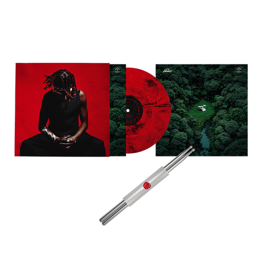 VINYLE DÉDICACÉ + BAGUETTES ARGENTÉES ÉDITION LIMITÉE