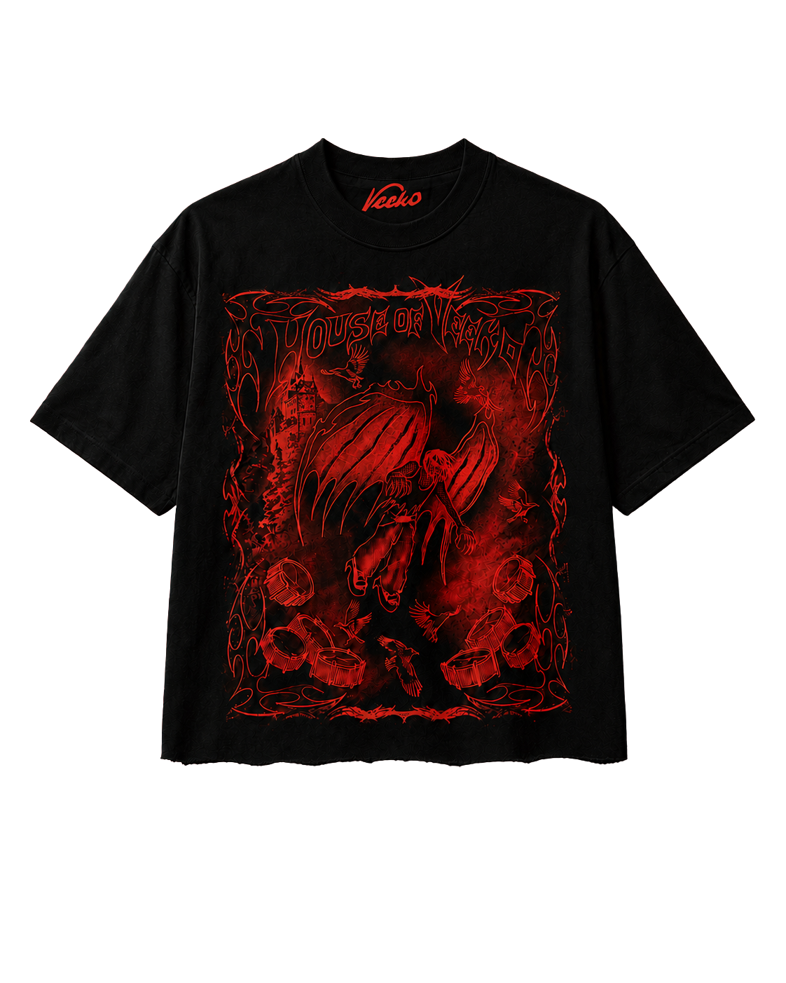 T-shirt noir | House of Veeko